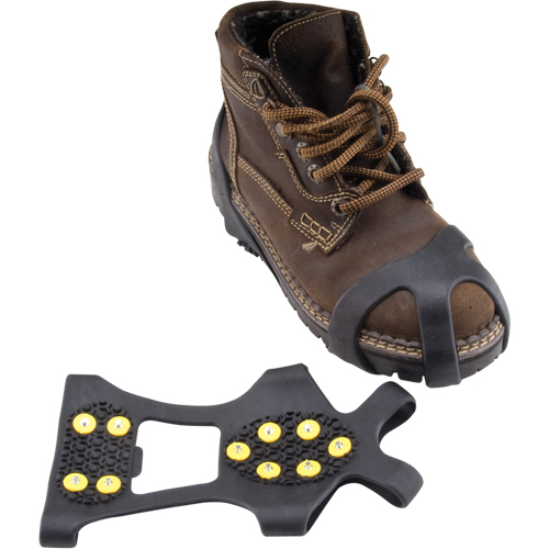 Anti-Slip Ice Cleats, Steel, Stud Traction, Medium Ontario Packaging