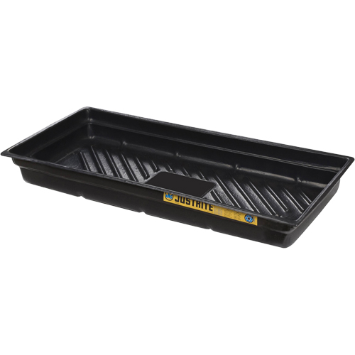 EcoPolyBlend Spill Tray, 38" L x 26" W x 5.5" H, 20 gal. Spill Capacity Ontario Packaging