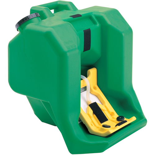 Douche oculaire portative, Aliment&eacute; par gravit&eacute;, Capacit&eacute; 16 gal., Conformit&eacute; ANSI Z358.1 Ontario Packaging