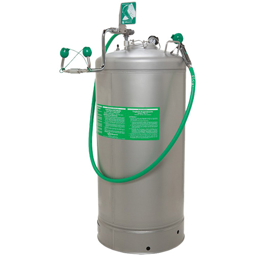 Portable Eyewash Stations, Pressurized, 37 gal. Capacity, Meets ANSI Z358.1 Ontario Packaging