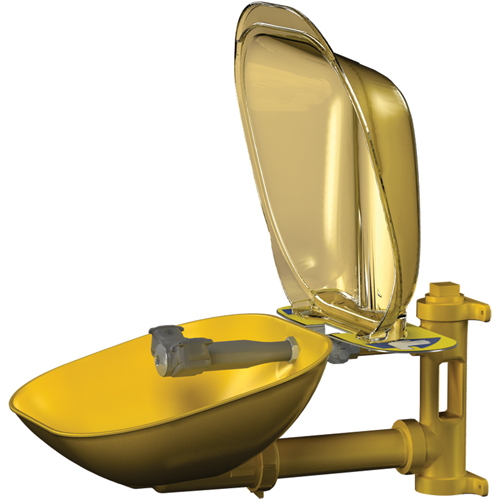 Halo Eyewash Stations, Wall-Mount Installation, Plastic Bowl Ontario Packaging