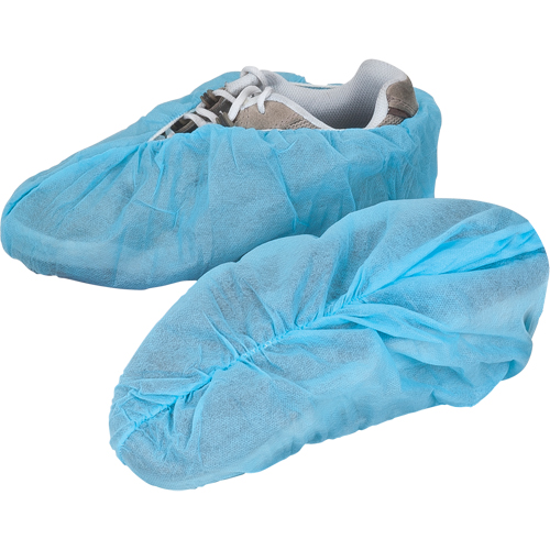 Shoe Covers, X-Large, Polypropylene, Blue Ontario Packaging