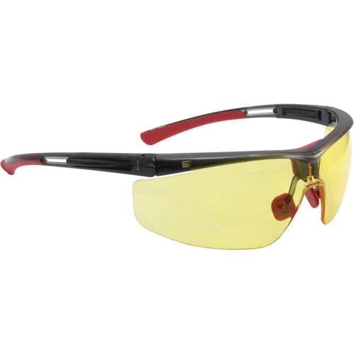 Uvex HydroShield&reg; North Adaptec Safety Glasses, Amber Lens, Anti-Fog/Anti-Scratch, ANSI Z87+/Meets/Exceeds CSA Z94.3 Ontario Packaging