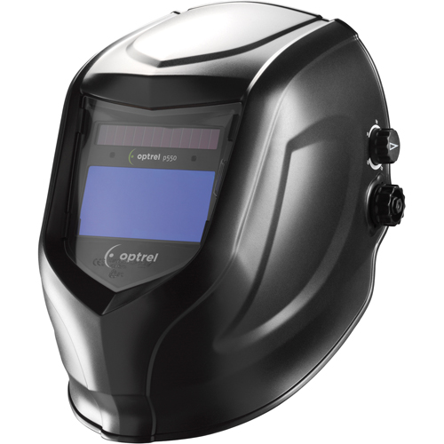 p550 Welding Helmets, 3.94" L x 1.97" W View Area, 9 - 13 Shade Range, Black Ontario Packaging