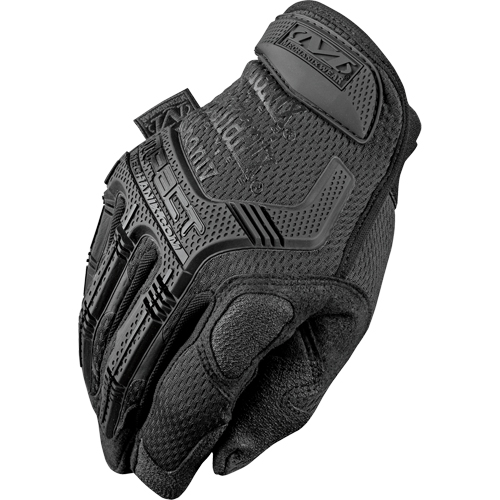 Gants M-Pact noir dissimul&eacute;, Petit, Paume en Synth&eacute;tique, Poignet Boucle et crochet Ontario Packaging