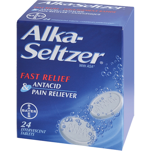 Alka Seltzer&reg; Antacid Ontario Packaging