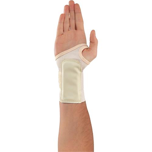 ProFlex&reg; 4000 Single Strap Wrist Support, Elastic, Left Hand, Medium Ontario Packaging