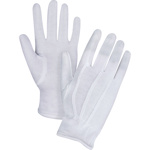 Parade/Waiter's Gloves, Cotton, Hemmed Cuff, X-Large Ontario Packaging