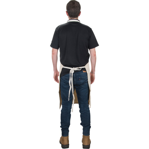 Apron, Cotton, 36" L x 29" W, Natural Ontario Packaging