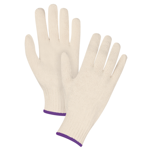 Heavyweight String Knit Gloves, Poly/Cotton, 7 Gauge, X-Small Ontario Packaging