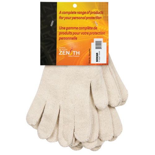 Gants en tricot de poids lourd, Poly/coton, Calibre 7, T-Grand Ontario Packaging