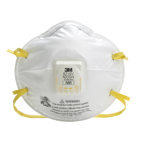 Respirateurs contre les particules 8210V, N95, Certifi&eacute; NIOSH Ontario Packaging