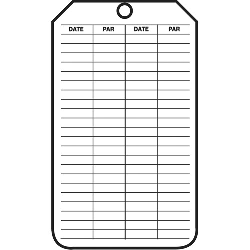 Inspection Tags, Cardstock, 3-1/8" W x 5-7/8" H, French Ontario Packaging