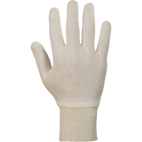 Gants tricot&eacute;s Superior ML80K, Taille unique, Blanc, Non doubl&eacute;, Poignet en tricot Ontario Packaging