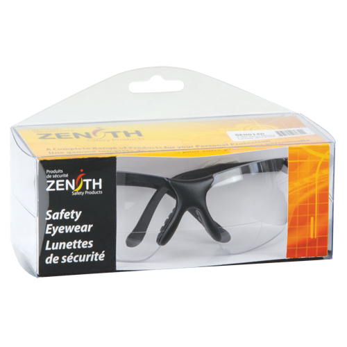 Z1800 Series Reader Safety Glasses, Anti-Scratch, Clear, 1.5 Diopter Ontario Packaging