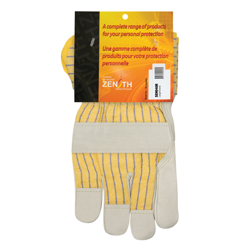Gants d'ajusteur doubl&eacute;s pour l'hiver &agrave; chaleur sup&eacute;rieure, Grand, Paume en Cuir fleur de vache, Doublure en Thinsulate Ontario Packaging