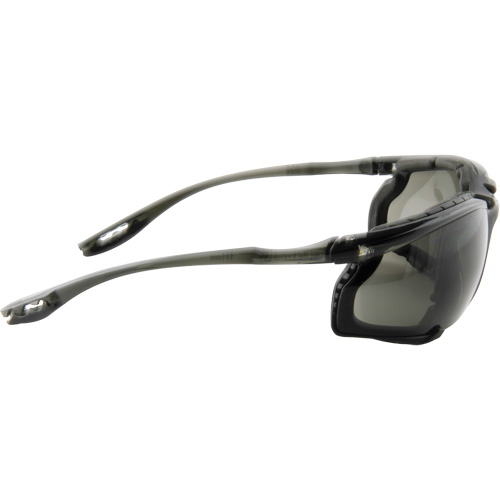 Virtua Safety Glasses with Foam Gasket, Grey/Smoke Lens, Anti-Fog, ANSI Z87+/Meets/Exceeds CSA Z94.3 Ontario Packaging