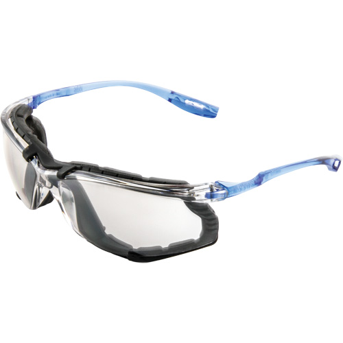 Virtua Safety Glasses with Foam Gasket, Indoor/Outdoor Mirror Lens, Anti-Fog, ANSI Z87+/Meets/Exceeds CSA Z94.3 Ontario Packaging