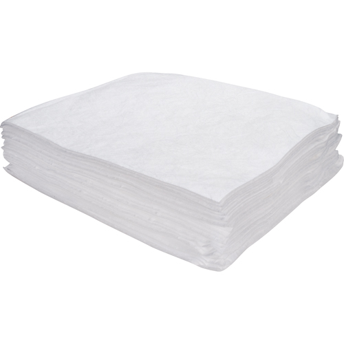 Premium Meltblown Sorbent Pads, Oil Only, 15" x 17", 8 gal. Absorbancy Ontario Packaging