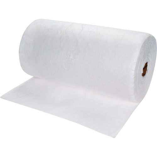 Premium Meltblown Sorbent Rolls, Heavyweight, 150' L x 30" W, 50 gal. Absorbancy Ontario Packaging