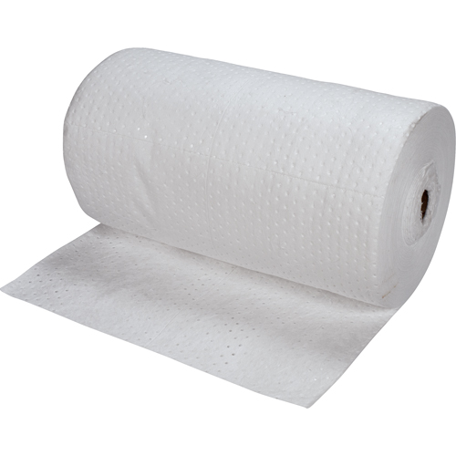 Premium Bonded Sorbent Rolls, Heavyweight, 150' L x 30" W, 50 gal. Absorbancy Ontario Packaging