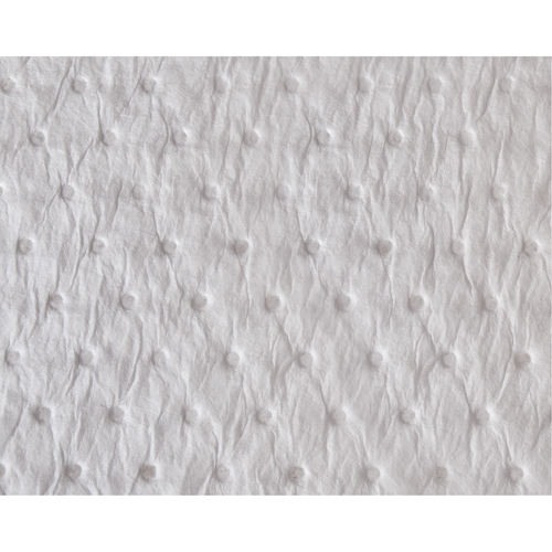 Premium Fine Fiber Sorbent Pads, Oil Only, 15" x 17", 25 gal. Absorbancy Ontario Packaging