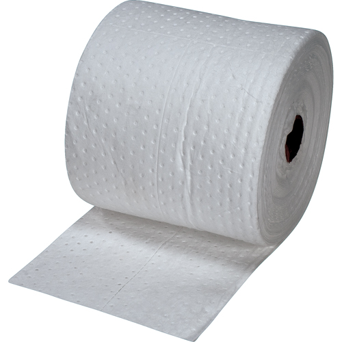 Feuilles absorbantes lamin&eacute;es (SMS) de premi&egrave;re qualit&eacute;, Lourd, 150' lo x 15" la, Absorption 25 gal. Ontario Packaging