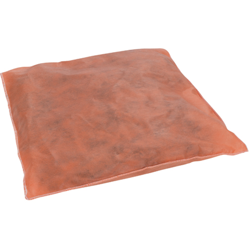Sorbent Pillow, Hazmat, 18" L x 18" W, 45 gal. Absorbency/Pkg. Ontario Packaging