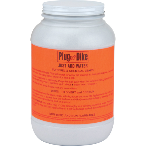 Produit d'&eacute;tanchi&eacute;t&eacute; Plug N'Dike, Granules, 1 gal. Ontario Packaging