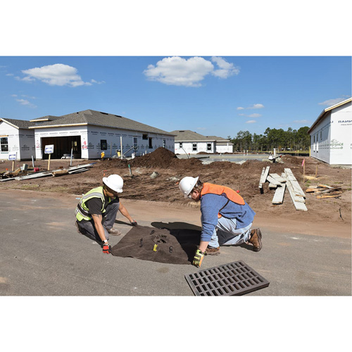 Bac de r&eacute;tention Ultra-Drain Guard, D&eacute;chets & d&eacute;bris, 48" lo x 36" la Ontario Packaging