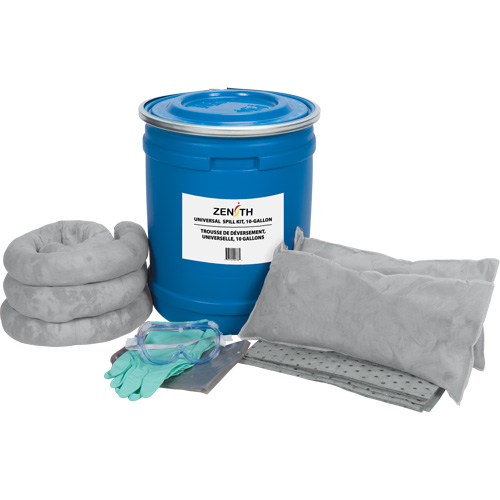Trousse de lutte contre les d&eacute;versements pour camion, Universel, Baril, Absorbance de 10 gal. US Ontario Packaging