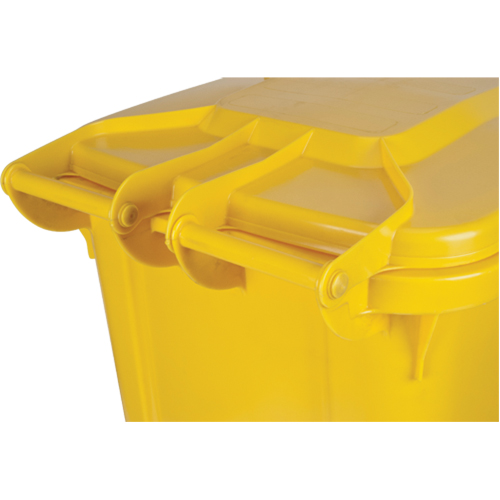 Contenant jaune mobile, Polyur&eacute;thane, 63 gallons/63 gal. US Ontario Packaging