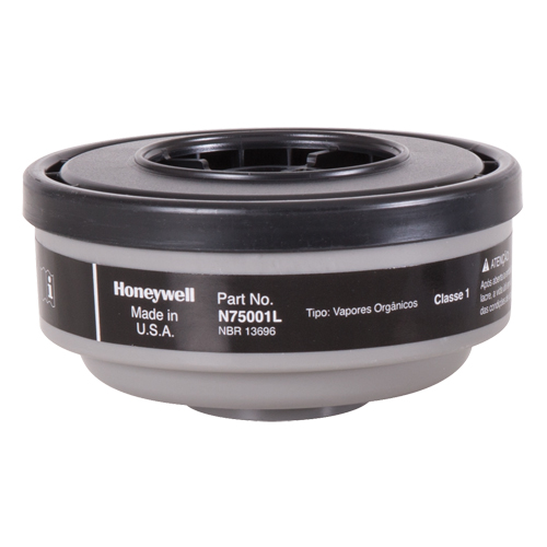 Cartouches pour respirateur s&eacute;rie N de North, Cartouche gaz/vapeur, Vapeur organique Ontario Packaging