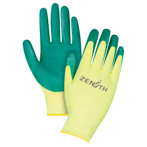 Gants de premi&egrave;re qualit&eacute; ZX-3, 11/2T-Grand, R&ecirc;vetement Nitrile, Calibre 15, Enveloppe en Nylon Ontario Packaging