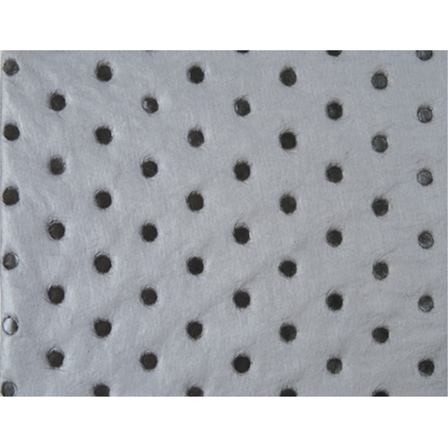 Industrial-Grade Fine Fibre Sorbent Pads, Universal, 15" x 17", 40 gal. Absorbancy Ontario Packaging