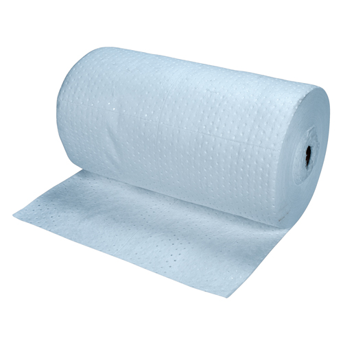 Premium Blue Bonded Sorbent Pads, Lightweight, 150' L x 30" W, 55 Gal. Absorbancy Ontario Packaging