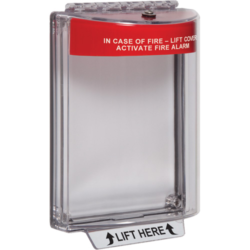 Couvercles pour alertes d'incendie Universal Stopper, Encastr&eacute; Ontario Packaging