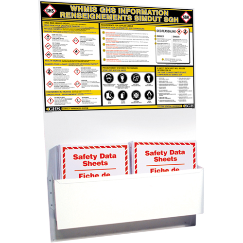 GHS Information Stations, English & French, Binders Included Ontario Packaging