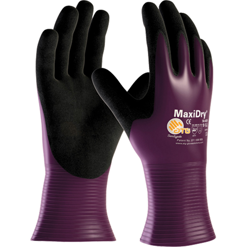 ATG MaxiDry&reg; 56-426 Gloves, 7/Small, Nitrile Coating, 15 Gauge, Nylon Shell Ontario Packaging