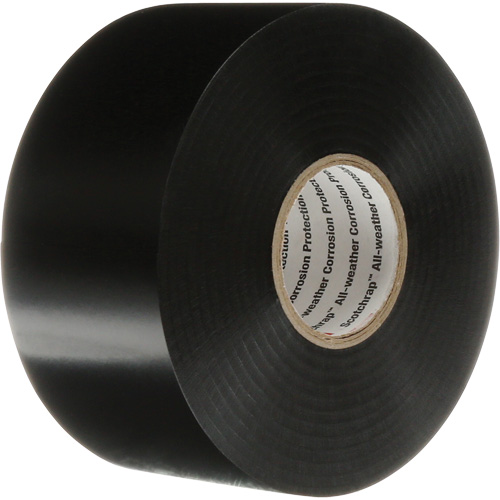 Scotchrap All-Weather Corrosion Protection Tape, 50.8 mm (2") x 30.48 m (100'), Black Ontario Packaging