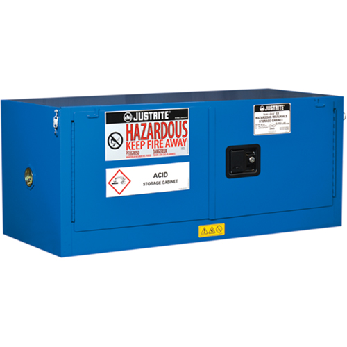 Armoires empil&eacute;es doubl&eacute;es pour rangement de mati&egrave;res dangereuses Chem-Cor, 12 gal., 43" x 18" x 18" Ontario Packaging