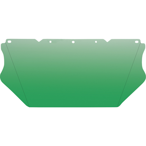 V-Gard&reg; Visor for General Purpose Applications, Polycarbonate, Green Tint Ontario Packaging