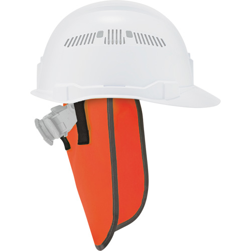 Pare-soleil de cou pour casque de protection GloWear 8006, Orange haute visibilit&eacute; Ontario Packaging