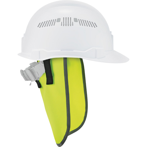 Pare-soleil de cou pour casque de protection GloWear 8006, Vert lime haute visibilit&eacute; Ontario Packaging