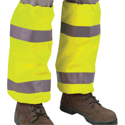 GloWear 8008 Class E High Visibility Leg Gaiters Ontario Packaging