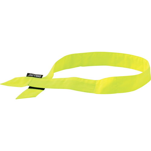 Chill-Its&reg; 6705 Evaporative Cooling Bandana, High Visibility Lime-Yellow Ontario Packaging