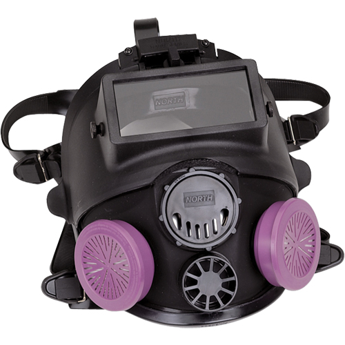 Respirateur &agrave; masque complet de la s&eacute;rie 7600 avec &eacute;quipement d'appoint pour le soudage, Silicone, Petit Ontario Packaging
