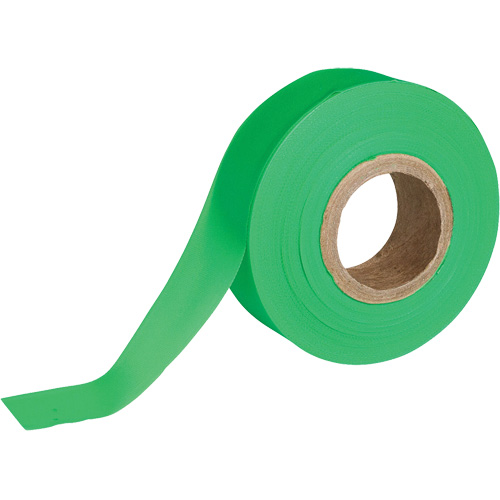 Ruban pour signalisation, 1,188" la x 150' lo, Vert fluorescent Ontario Packaging