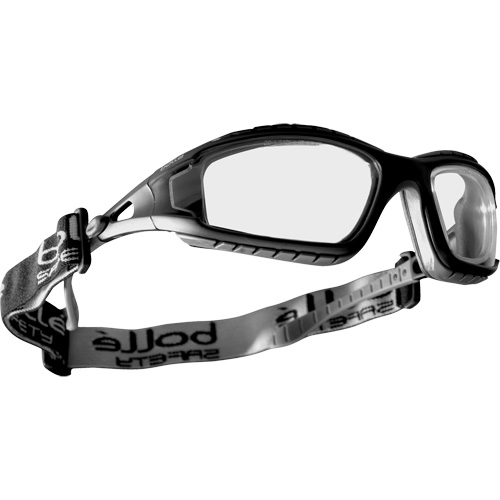 Tracker Safety Glasses, Clear Lens, Anti-Fog/Anti-Scratch, Meets/Exceeds CSA Z94.3 Ontario Packaging