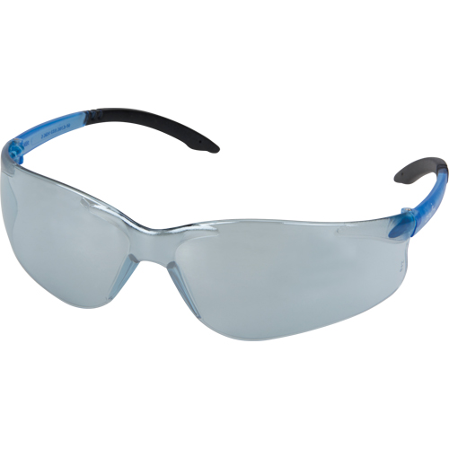 Z2400 Series Safety Glasses, Blue/Indoor/Outdoor Mirror Lens, Anti-Scratch, ANSI Z87+/Meets/Exceeds CSA Z94.3 Ontario Packaging